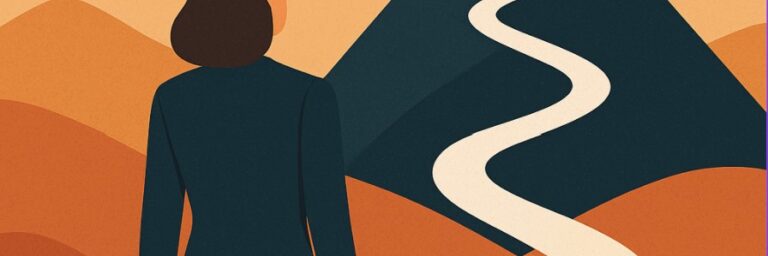 female leader faces path ahead